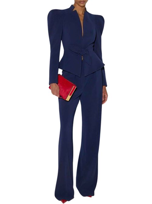 Blazer con spalline imbottite e fiocco Elisabetta Franchi | GI26666E2H88